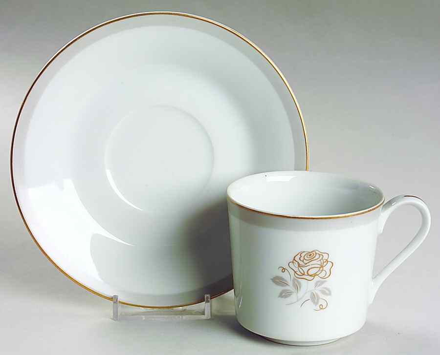 Ramona Flat Cup & Saucer Set by Yamaka-1