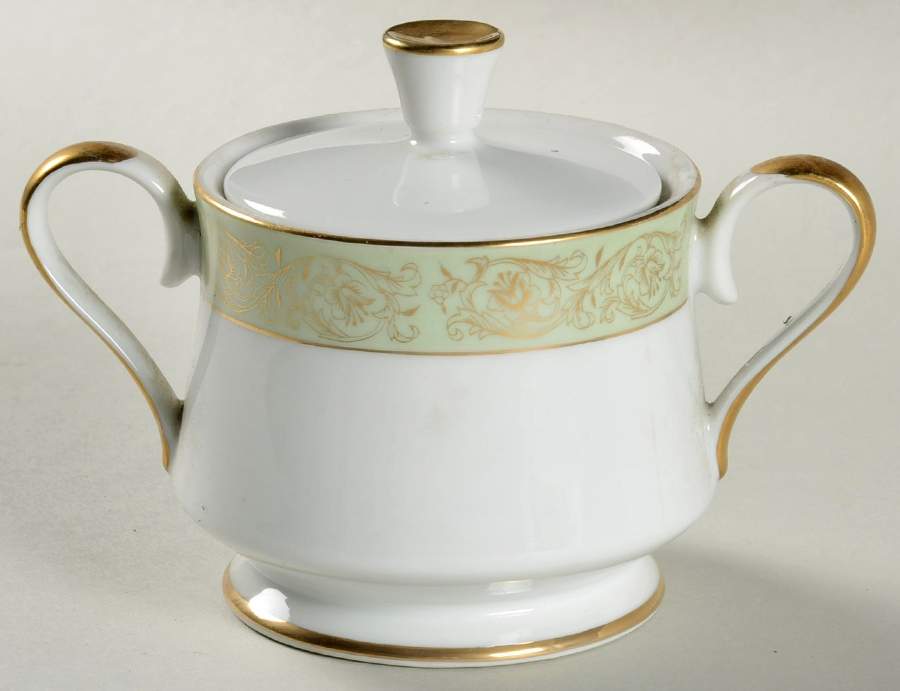 Renaissance Sugar Bowl & Lid by Yamaka-1