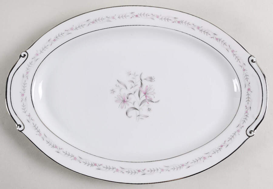 Rhapsody 12" Oval Serving Platter by Yamaka-1