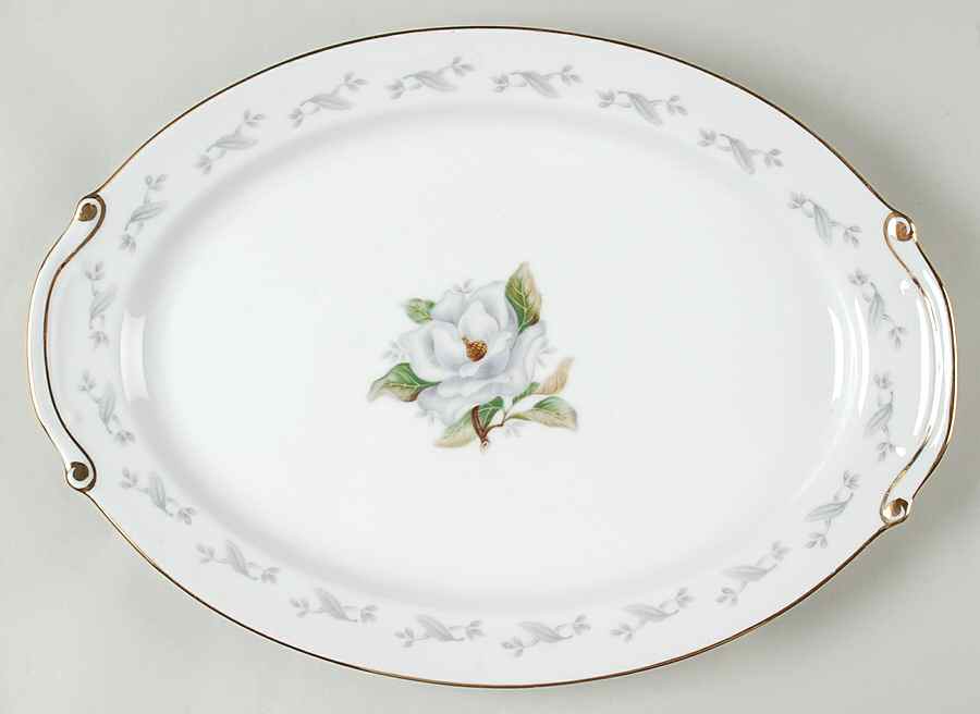 Rosalinda 15" Oval Serving Platter by Yamaka-1