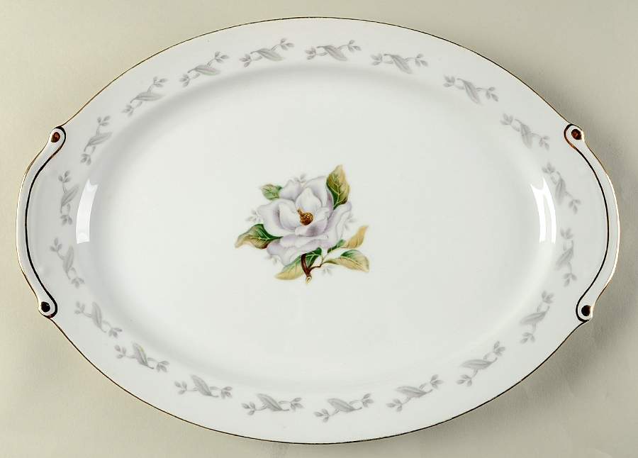 Rosalinda 16" Oval Serving Platter by Yamaka-1