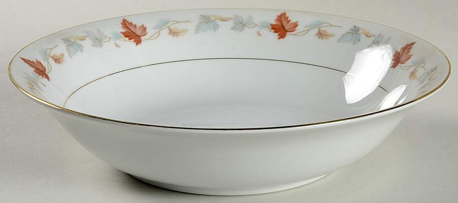 September Song 9" Round Vegetable Bowl by Yamaka-1