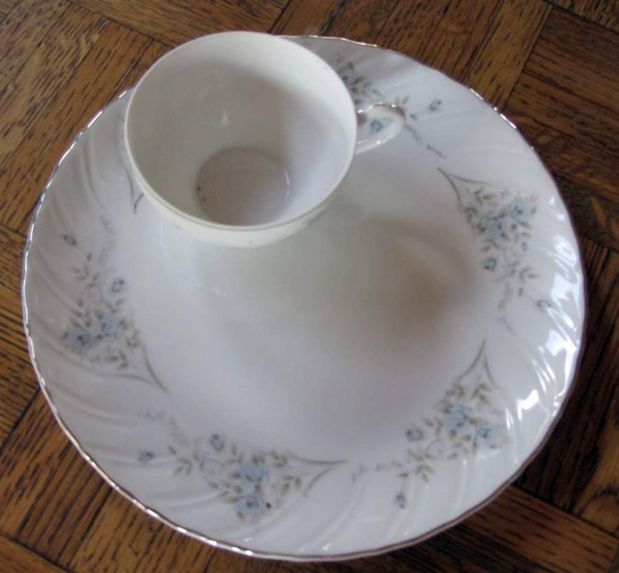 Sherwood Snack Plate & Cup Set by Yamaka-1