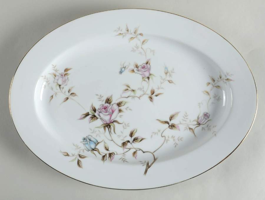 Sherry 16" Oval Serving Platter by Yamaka-1
