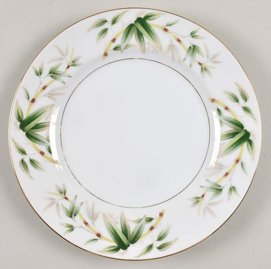 South Wind Salad Plate by Yamaka-1