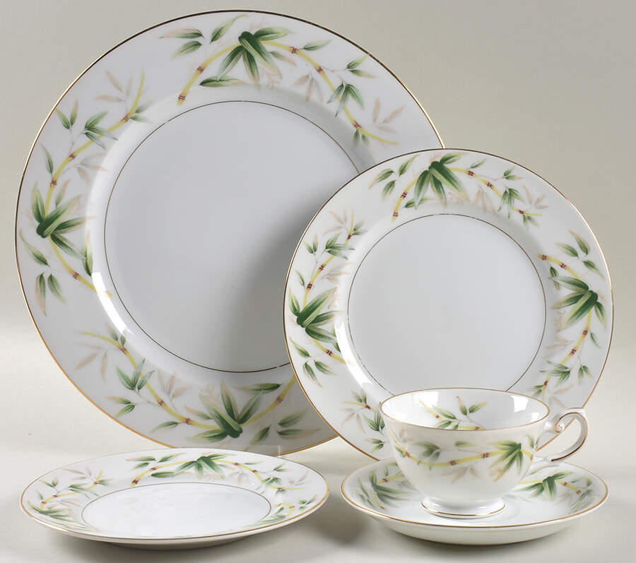 South Wind 5 Piece Place Setting by Yamaka-1