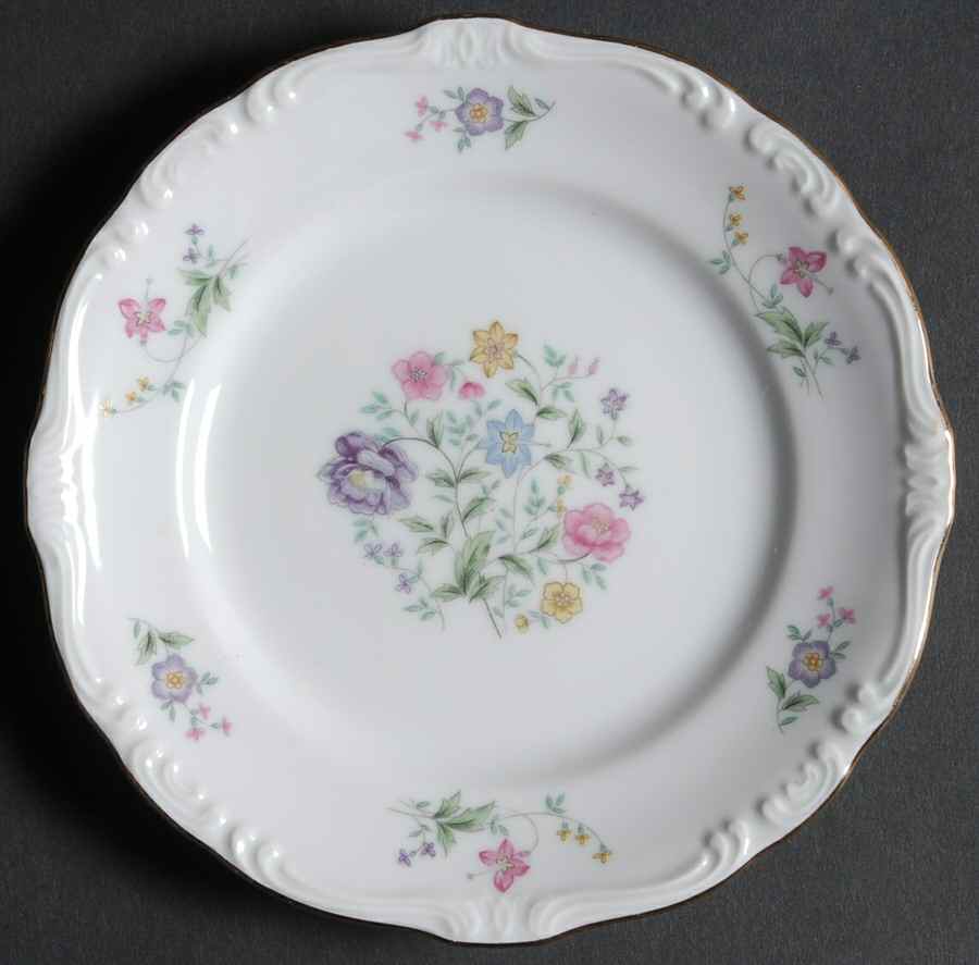 Spring Time Bread & Butter Plate by Yamaka-1