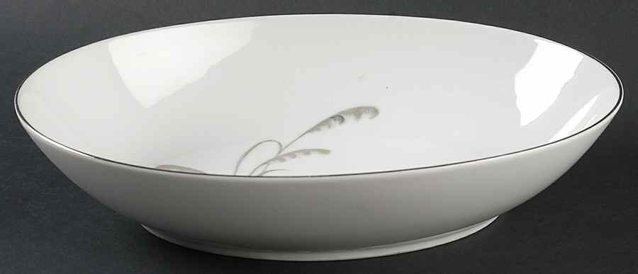 Spring Blue 10" Oval Vegetable Bowl by Yamaka-1