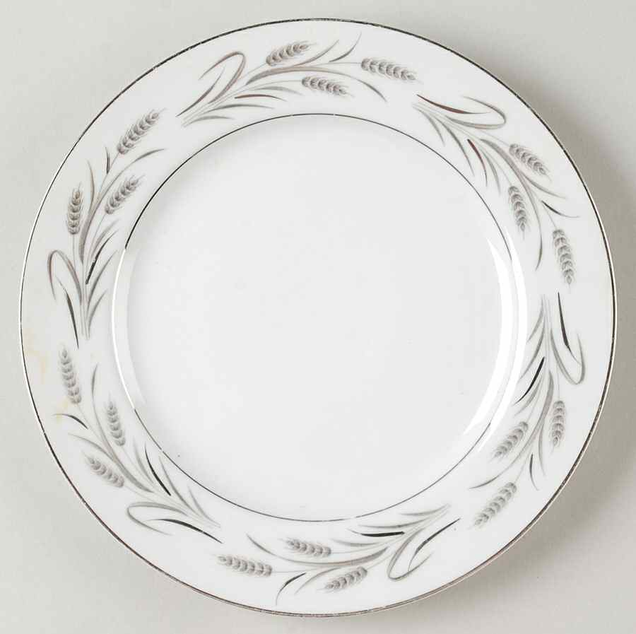 Sterling Wheat Salad Plate by Yamaka-1