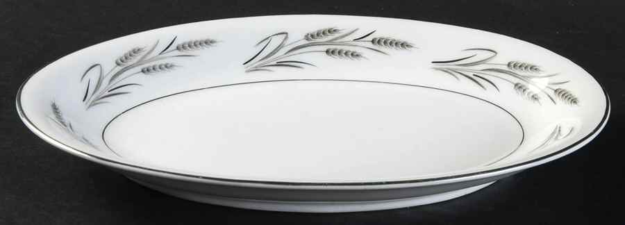 Sterling Wheat Relish/Gravy Underplate by Yamaka-1