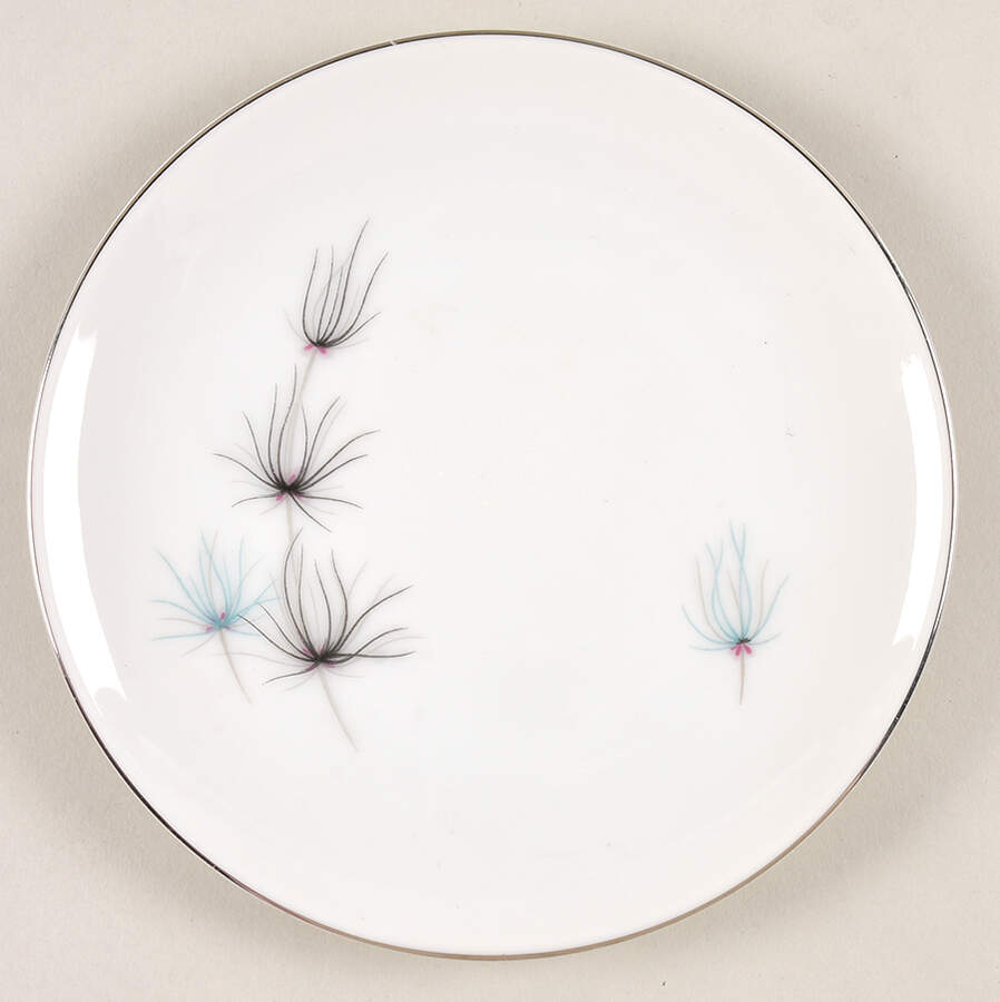 Thistle Bread & Butter Plate by Yamaka-1