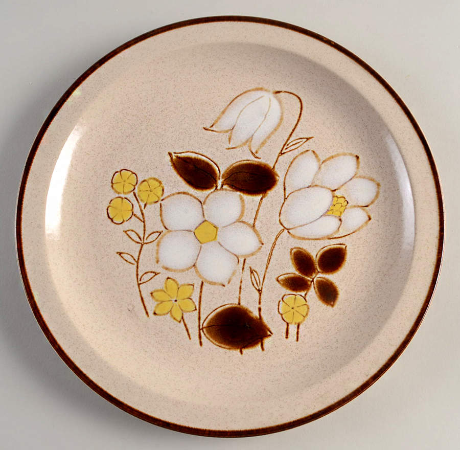 Tulips 12" Chop Plate (Round Platter) by Yamaka-1