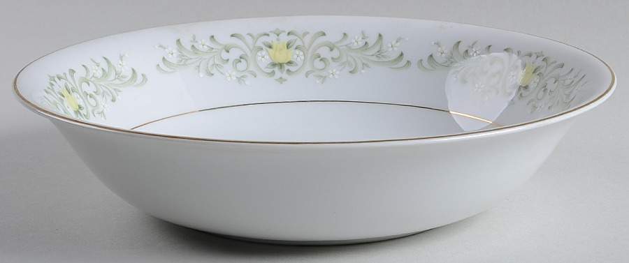 Woodmere 9" Round Vegetable Bowl by Yamaka-1