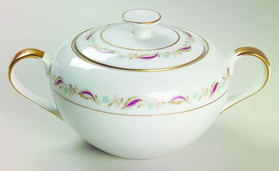 Heirloom Sugar Bowl & Lid by Yamato-1