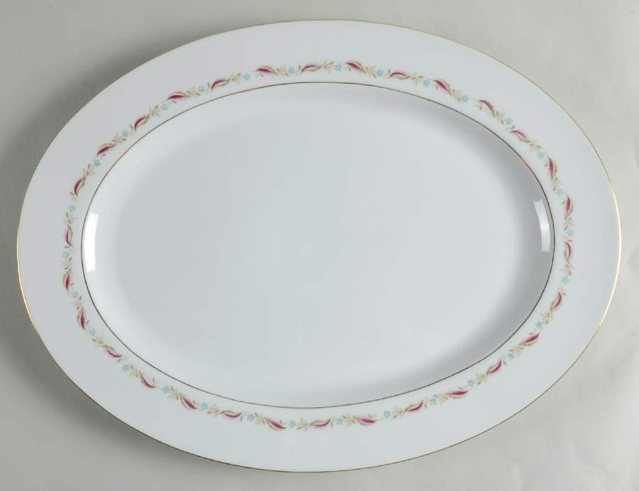 Heirloom 16" Oval Serving Platter by Yamato-1