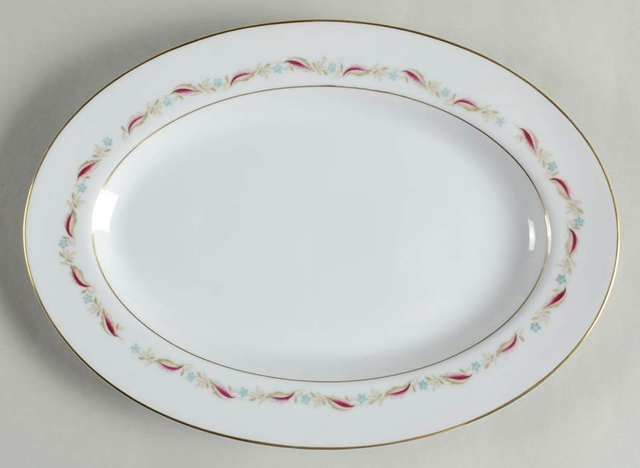 Heirloom 12" Oval Serving Platter by Yamato-1