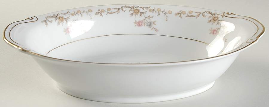 Helena 10" Oval Vegetable Bowl by Yamato-1