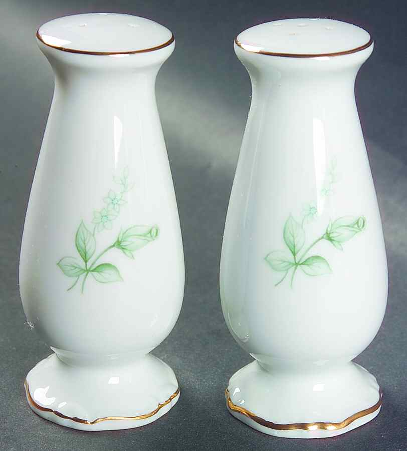 Jade Rose Salt & Pepper Set by Yamato-1
