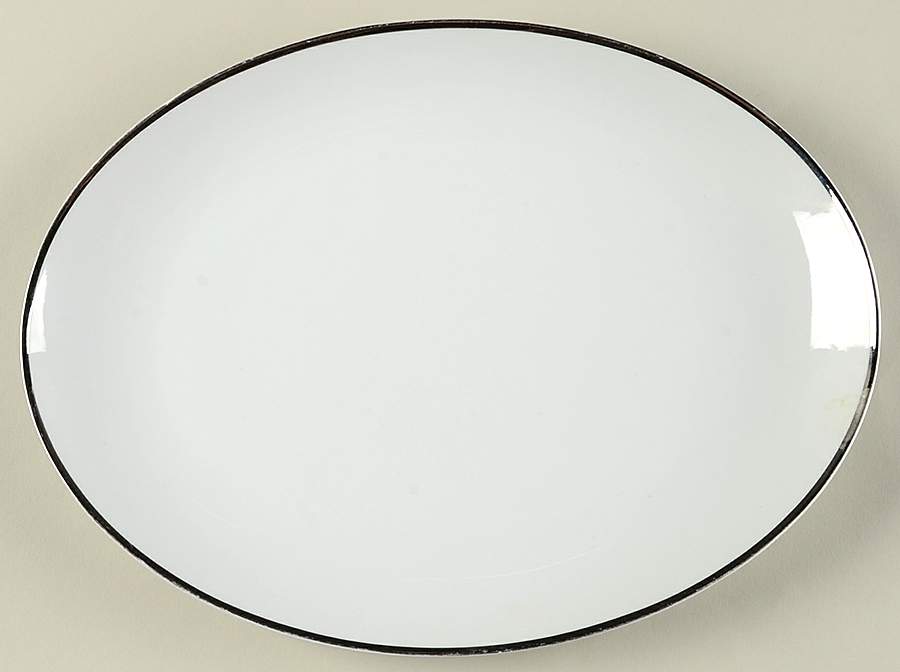 Moon Glow 12" Oval Serving Platter by Yamato-1