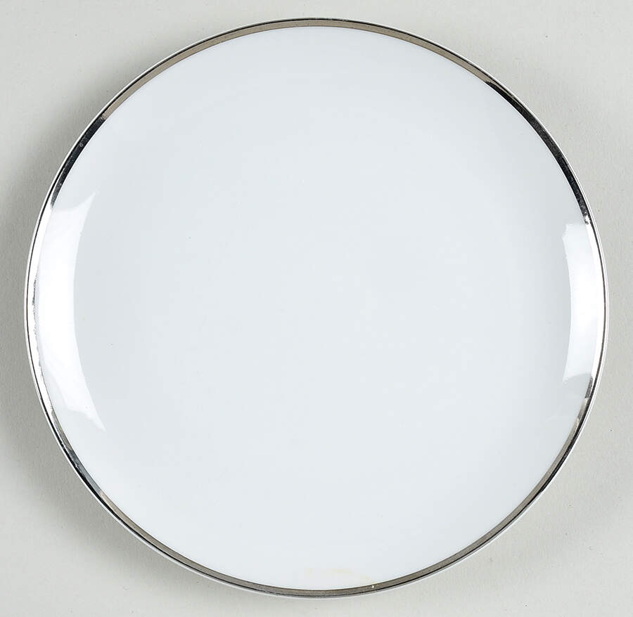 Platina Bread & Butter Plate by Yamato-1