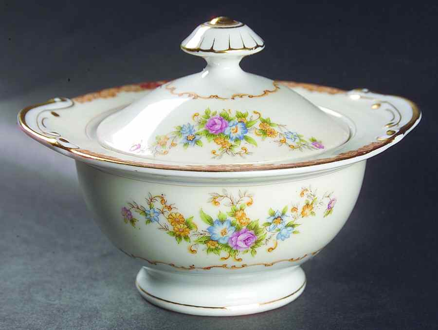 YAM26 Sugar Bowl & Lid by Yamaka-1