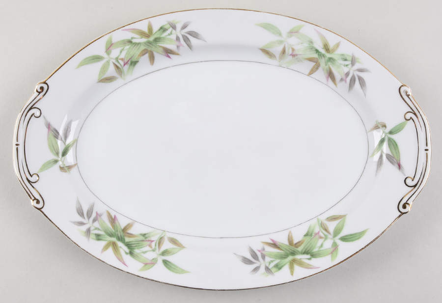 Rangoon 12" Oval Serving Platter by Yamaka-1