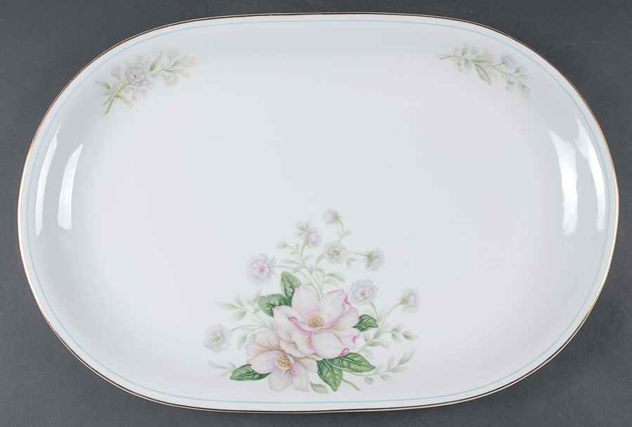 YAM30 16" Oval Serving Platter by Yamaka-1