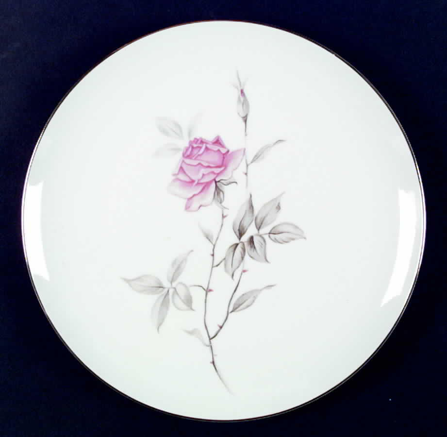 Lady Rose Dinner Plate by Yamato-1