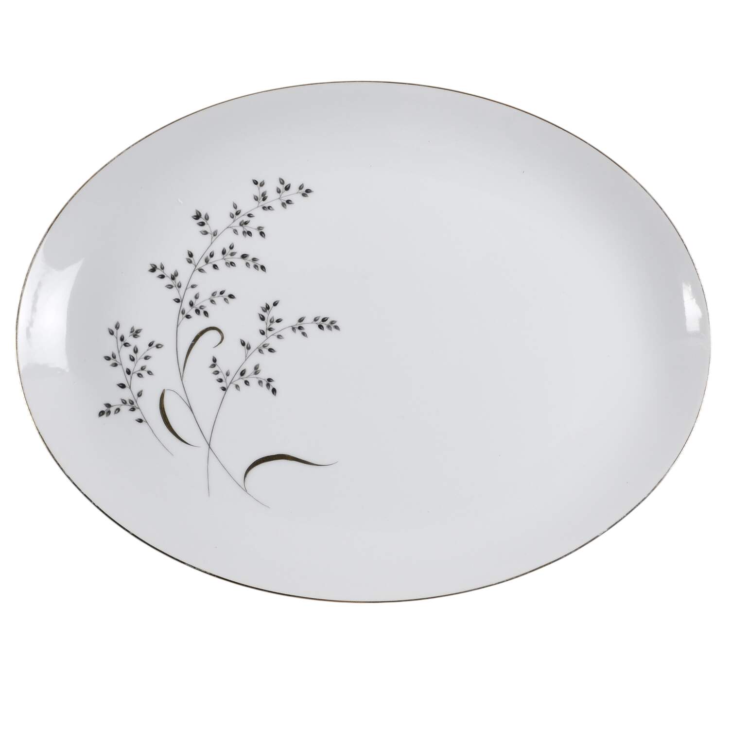 Cheri 16" Oval Serving Platter by Yamaka-1