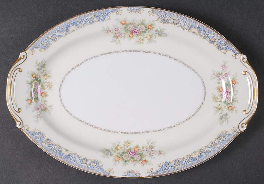 YAM61 12" Oval Serving Platter by Yamaka-1