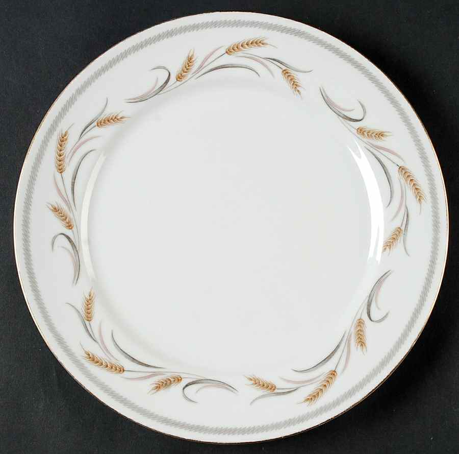 Winter Wheat Dinner Plate by Yamaka-1