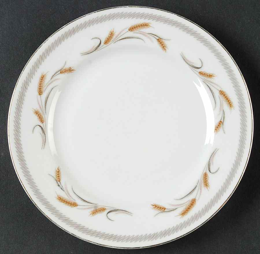 Winter Wheat Bread & Butter Plate by Yamaka-1