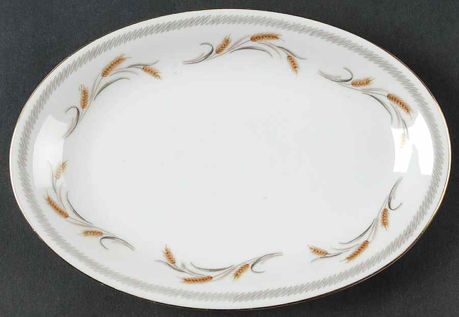 Winter Wheat Relish/Gravy Underplate by Yamaka-1