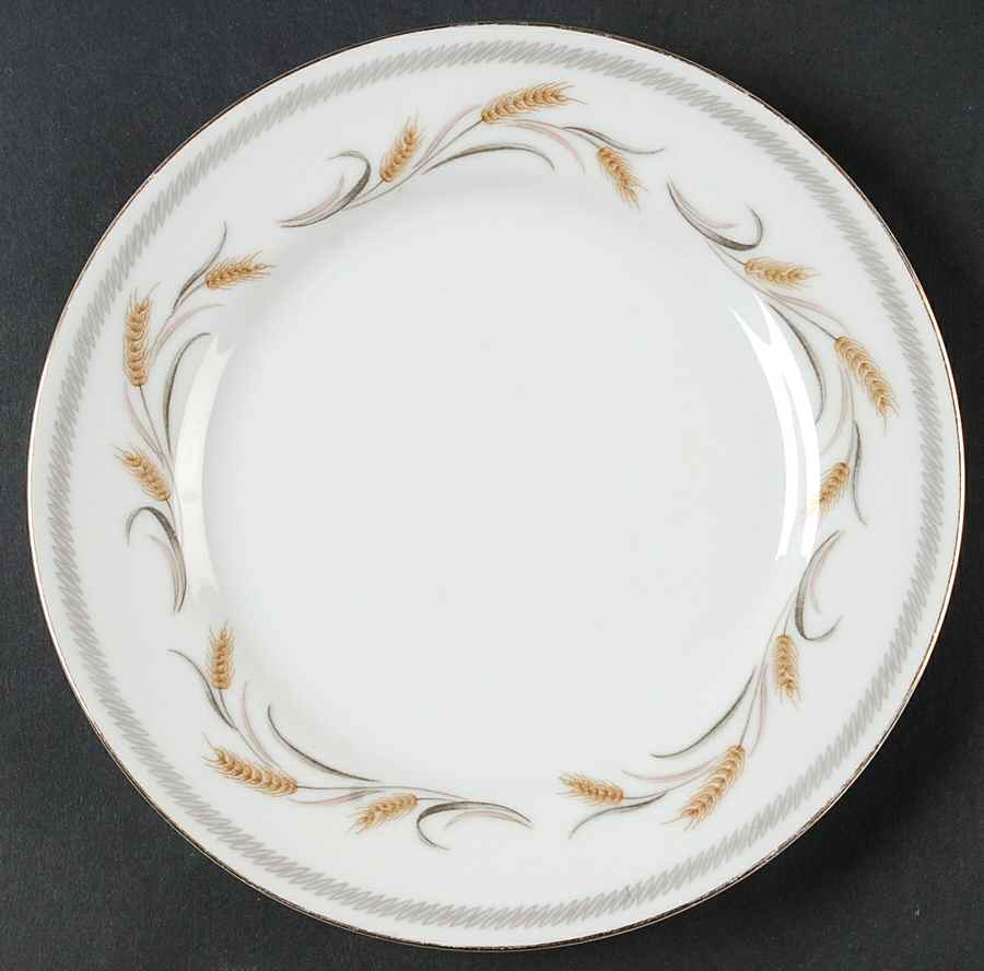 Winter Wheat Salad Plate by Yamaka-1