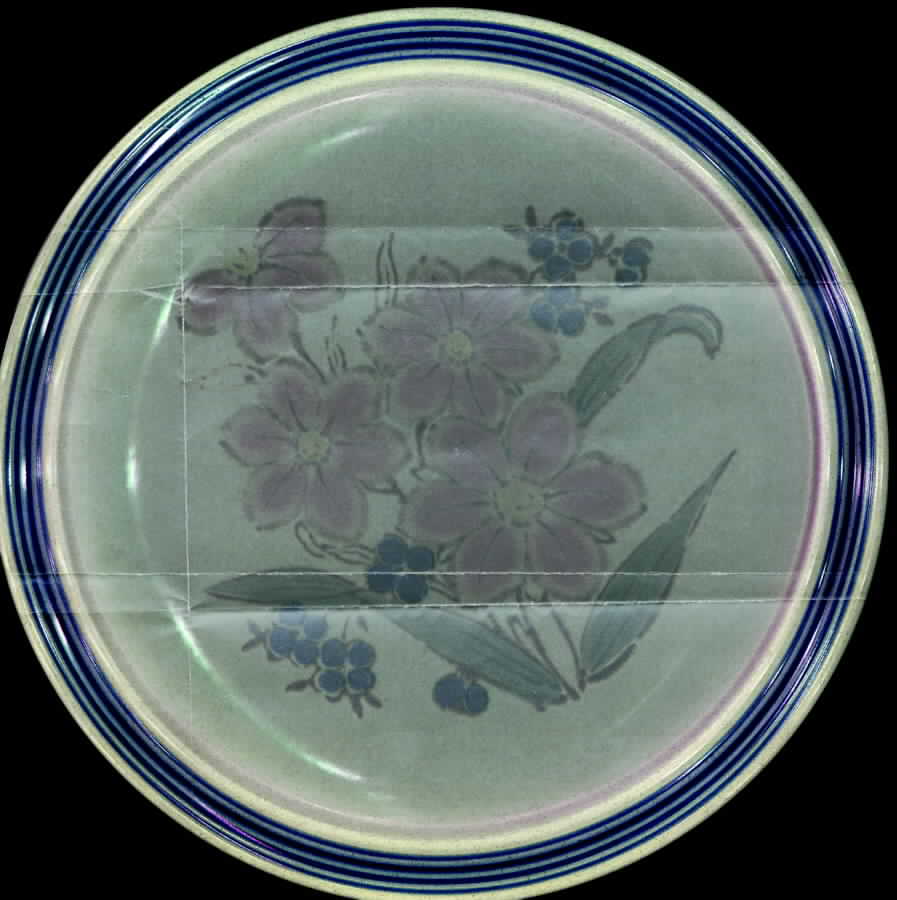 Batik Dinner Plate by Yamaka-1