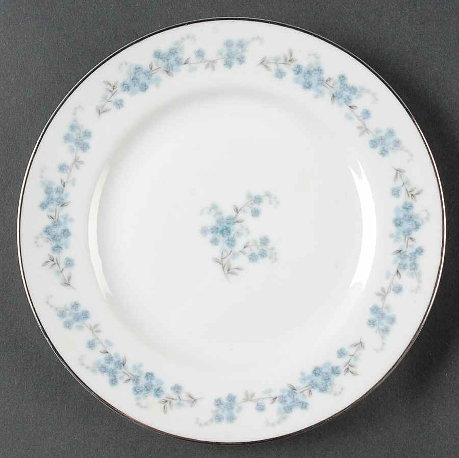 Nancy (Center Design) Bread & Butter Plate by Yamaka-1