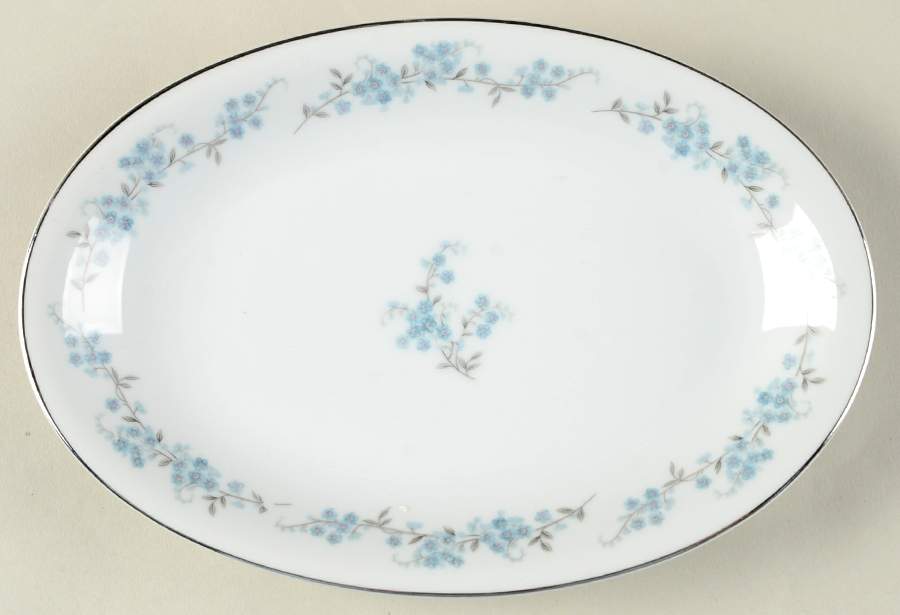 Nancy (Center Design) Relish/Gravy Underplate by Yamaka-1