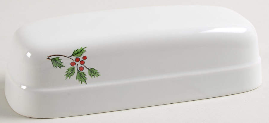 Noel Lid for 1/4 Lb Butter by Yamaka-1