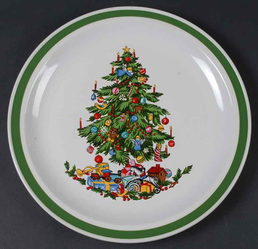 Noel 11" Chop Plate (Round Platter) by Yamaka-1