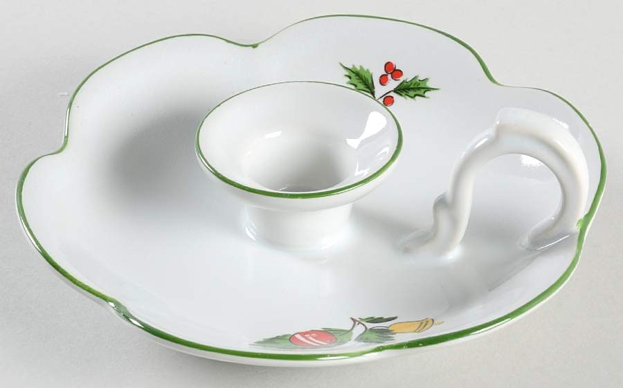 Noel Handled Candleholder by Yamaka-1