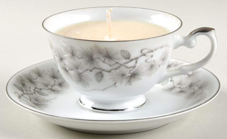 YAT3 Scented Cup & Saucer Candle-Ocean  HC by Yamato-1