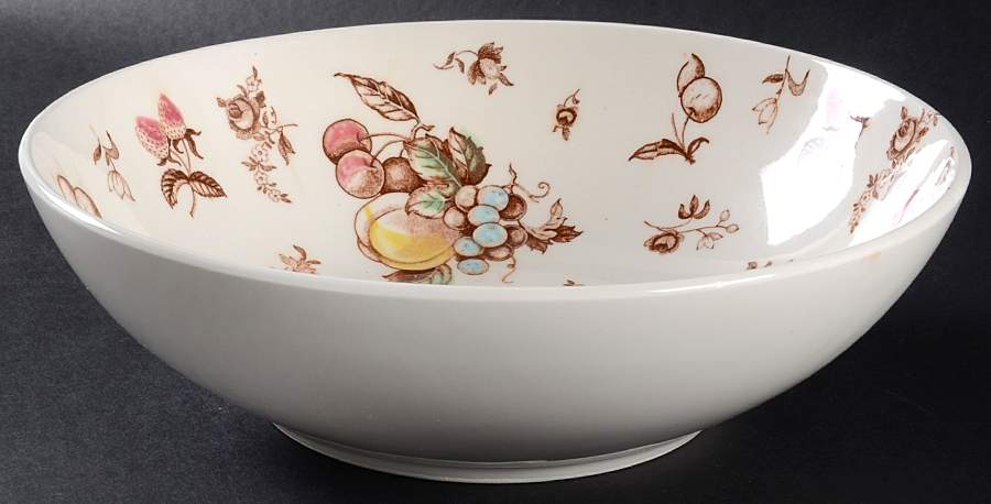 Fruit Fantasy 8" Round Vegetable Bowl by Yamaju-1