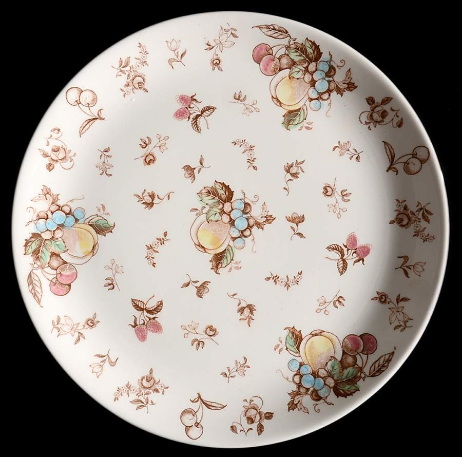 Fruit Fantasy 11" Chop Plate (Round Platter) by Yamaju-1