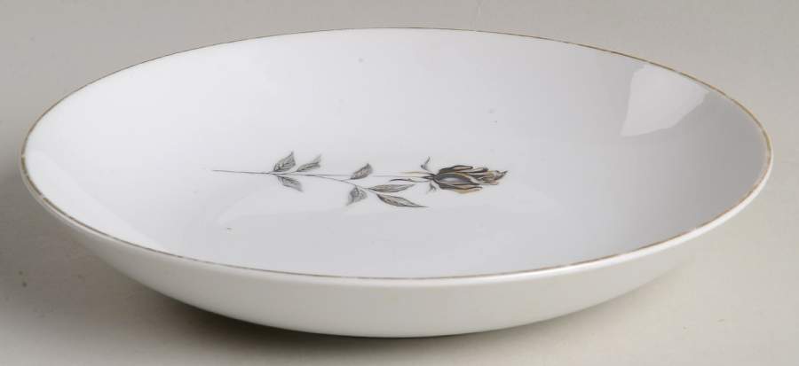 Antique Rose Coupe Soup Bowl by Yamaka-1