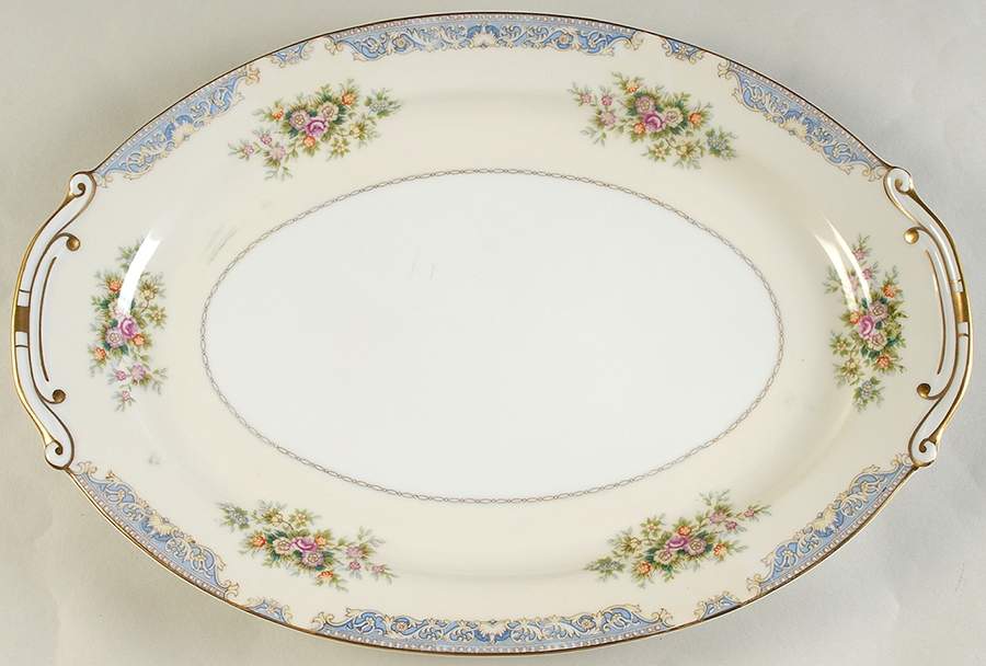 YAM61 16" Oval Serving Platter by Yamaka-1