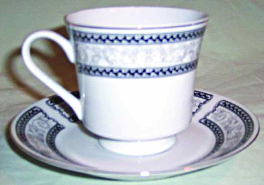 YSJ4 Footed Cup & Saucer Set by Yau Shing-Taiwan-Japan-1