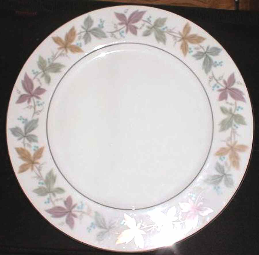 Falling Leaves Dinner Plate by Youngsware-1