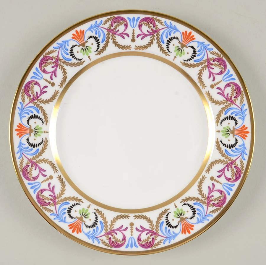 Gosford (Smooth) Salad/Dessert Plate by William Yeoward-1