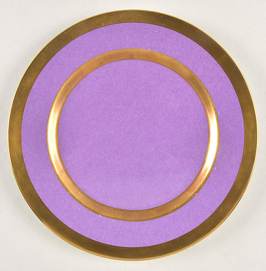 Avington Lavender Salad/Dessert Plate by William Yeoward-1