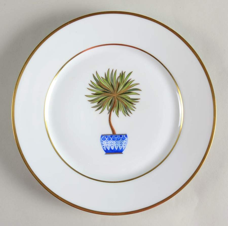 Palm Dinner Plate by William Yeoward-1